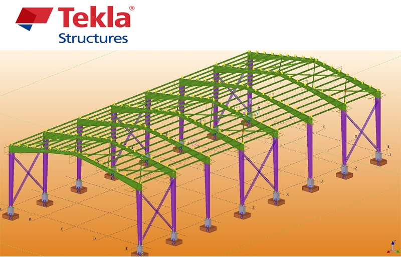 Tekla Structure (Steel) from Scratch(under construction)